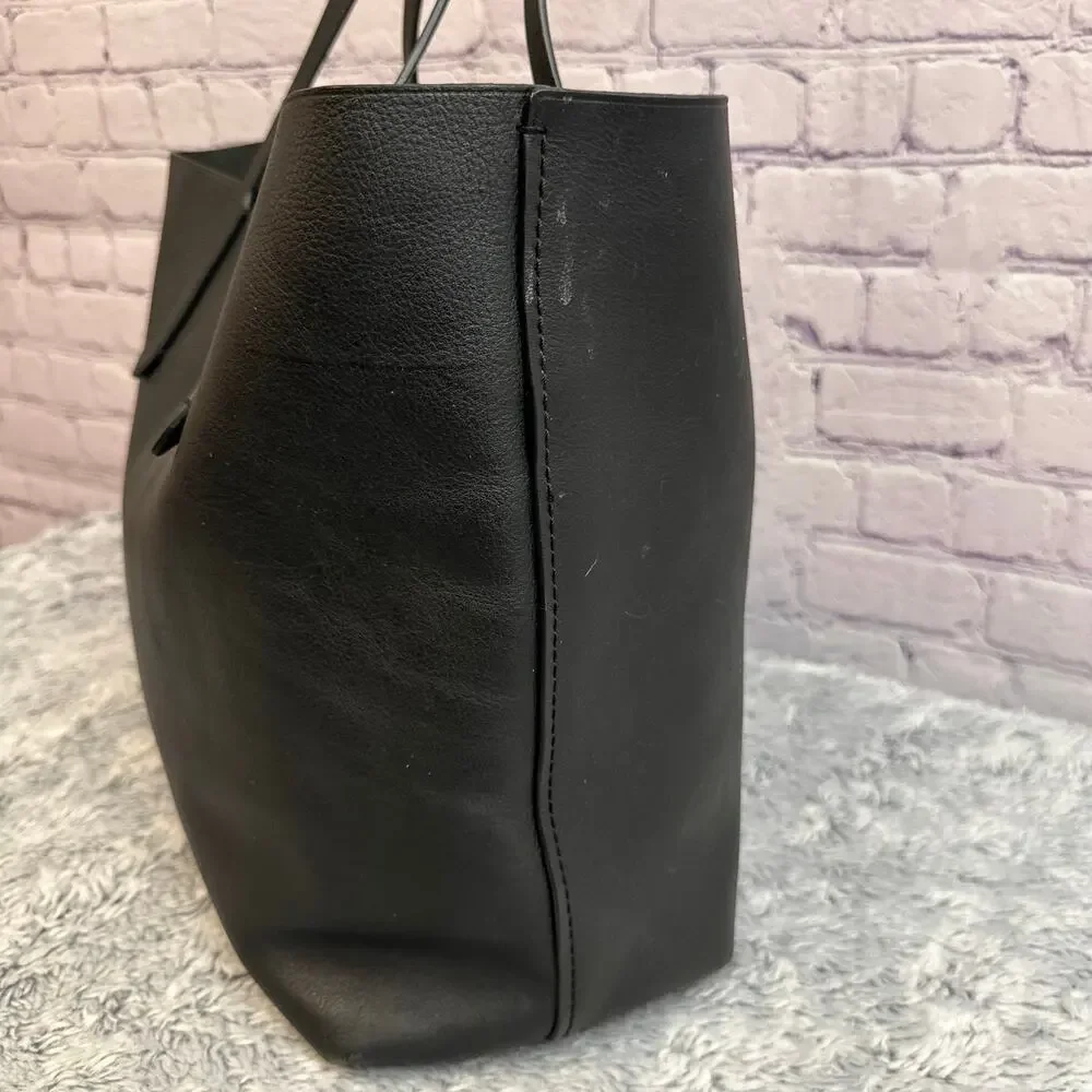 Coach Hudson Large Tote F59403 Black Embossed Logo